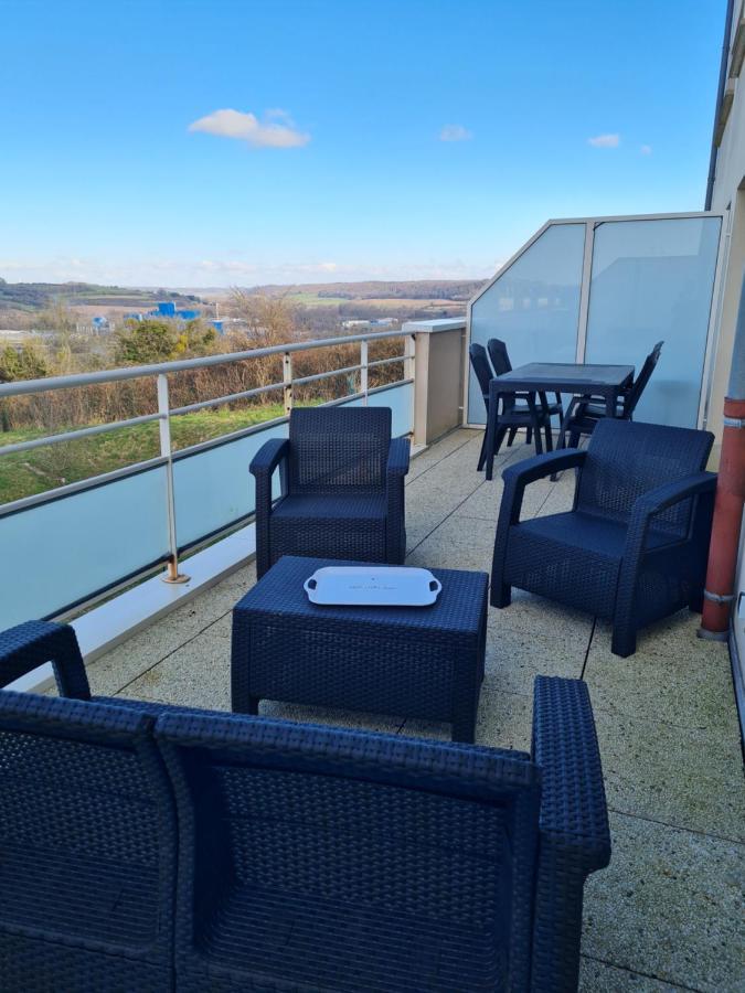 Le Panorama, Echappee Mer Dieppe & Parking Prive Apartment Rouxmesnil-Bouteilles Exterior photo