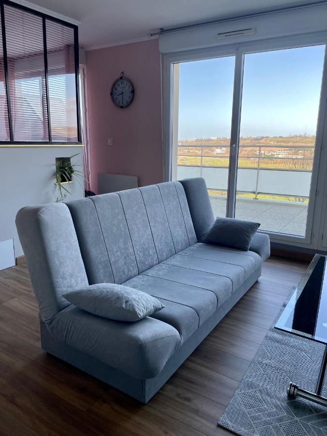 Le Panorama, Echappee Mer Dieppe & Parking Prive Apartment Rouxmesnil-Bouteilles Exterior photo